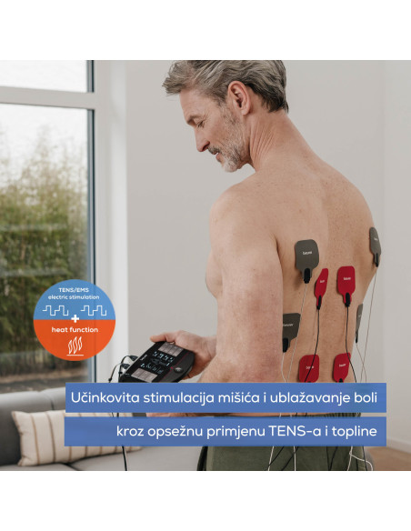 BEURER EM 89 Heat - Uređaj za TENS/EMS elektrostimulaciju s funkcijom grijanja