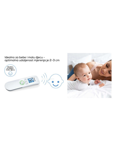 BEURER FT 95 - beskontaktni Bluetooth® klinički toplomjer