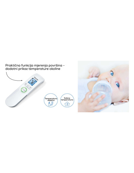 BEURER FT 95 - beskontaktni Bluetooth® klinički toplomjer