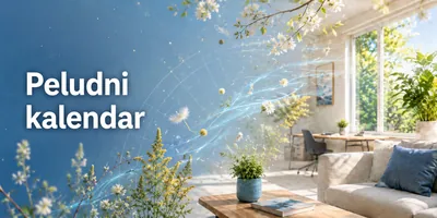 Peludni kalendar Hrvatske – sezone alergija i alergeni